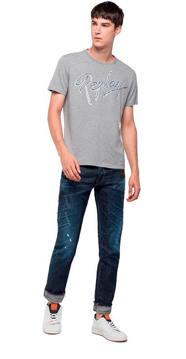 camisetas replay hombre