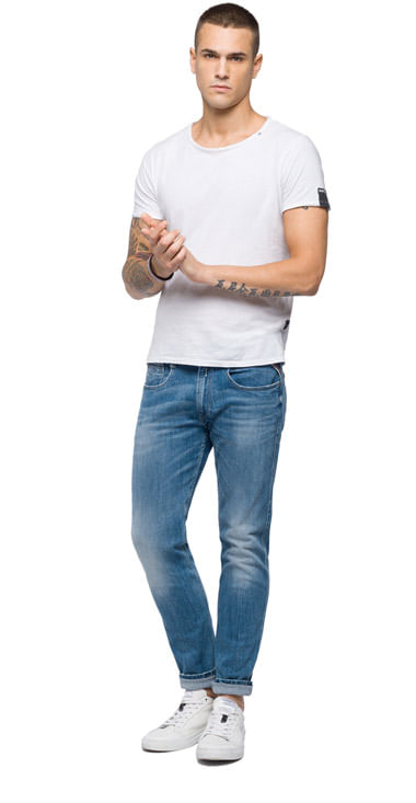 Permitirse Fácil de comprender Situación JEAN PARA HOMBRE ANBASS REPLAY 1441 | Jeans Slim | Replay - Replay Jeans