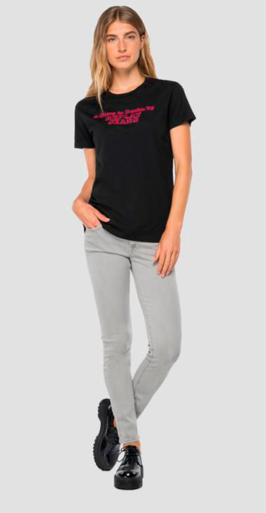 Camiseta-Para-Mujer-G-Dyed-Heavy-Organic-Cotton-Jersey-Replay